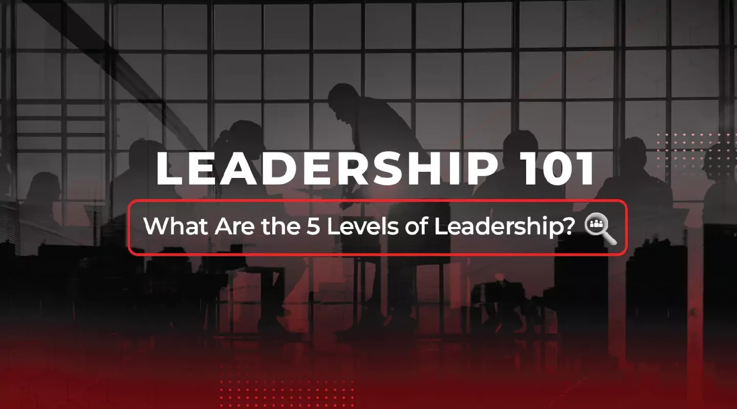 Leadership 101, what are the 5 levels of leadership